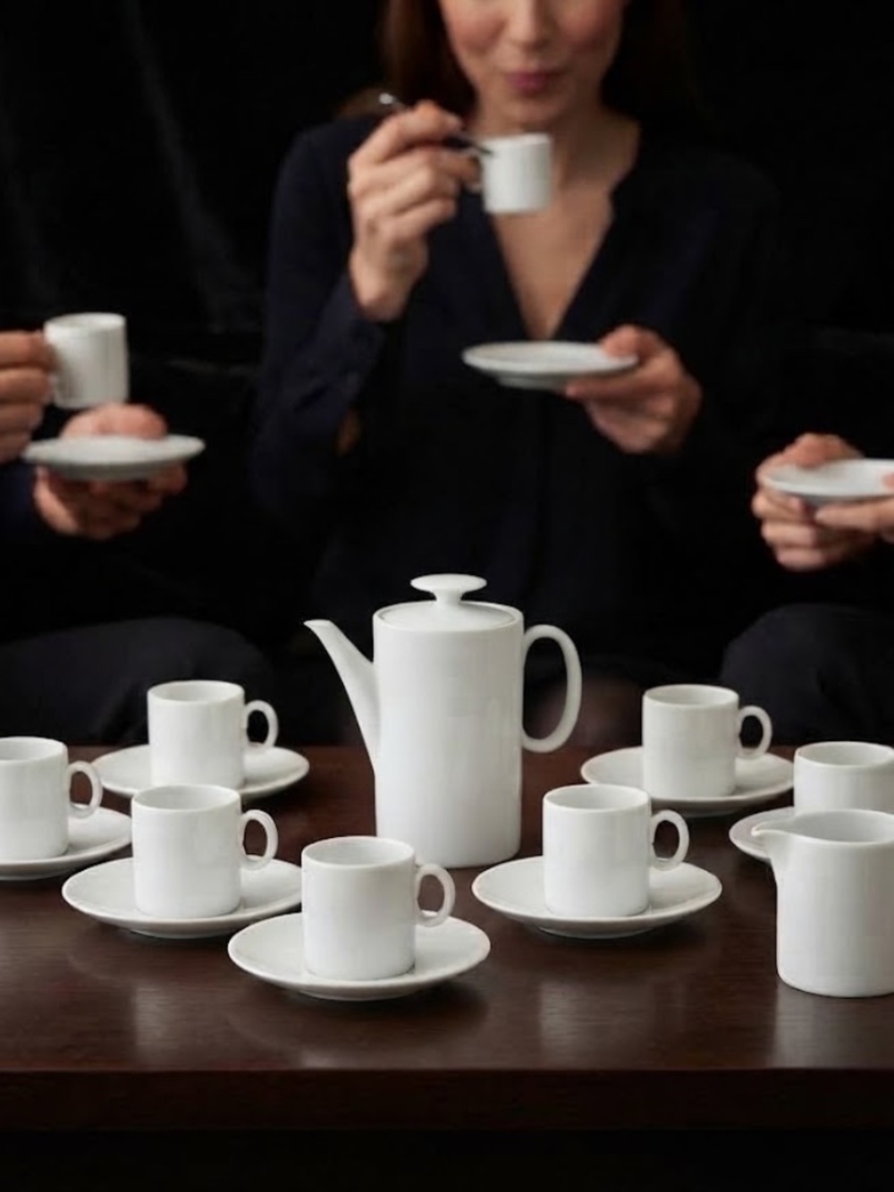 THOMAS Germany Demitasse Coffee Set Rosenthal Line